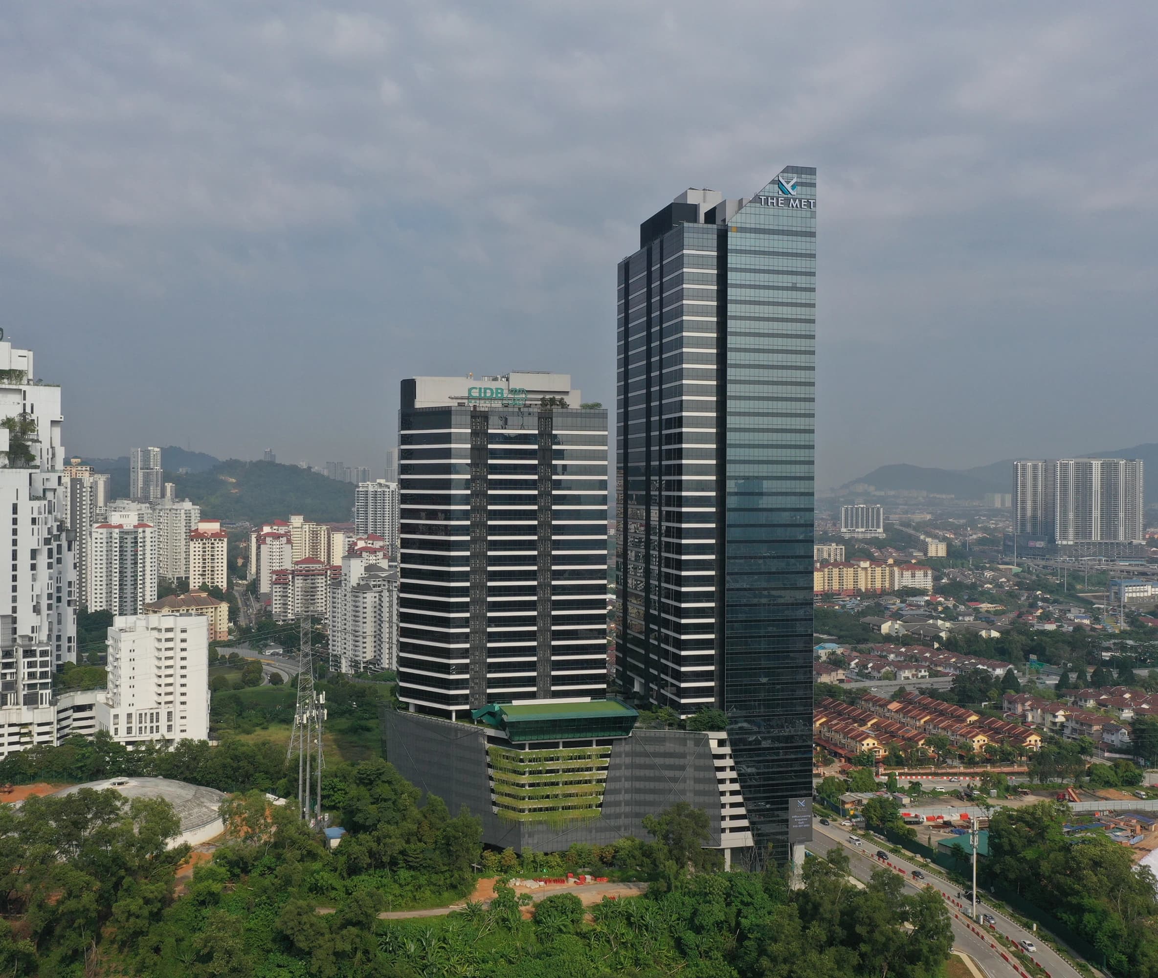The MET Corporate Towers exterior